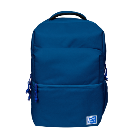 ✅ Sac à Dos Scolaire Oxford B-Ready - Bretelles Rembourrées et Ajustables - Taille 42x30x15cm - Couleur Bleu M en stock
