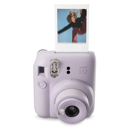 Appareil photo instantané Fujifilm Instax Mini 12 Violet lilas - Taille d'image 62x46mm - Flash automatique - Exposition