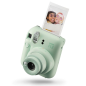 Appareil photo instantané Fujifilm Instax Mini 12 vert menthe - Taille d'image 62x46mm - Flash automatique - Exposition