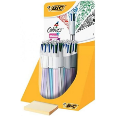 Présentoir stylos Bic 4 couleurs