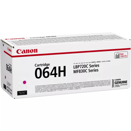 ✅ Canon Toner 064H magenta (4934C001) couleur magenta en stock