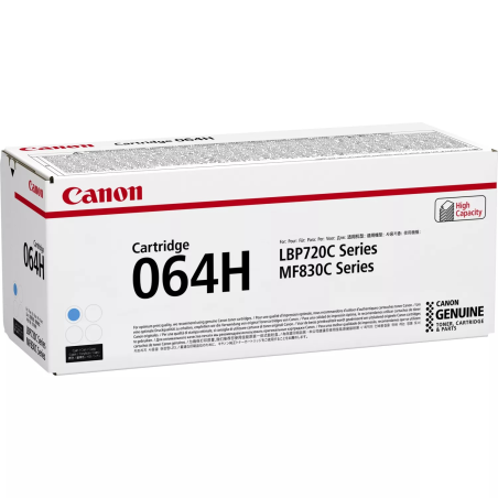 ✅ Canon Toner 064H cyan (4936C001) couleur cyan en stock