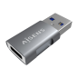 Adaptateur Aisens Mini USB 3.2 GEN2 10G 3A - Type USB-C/HA/M - Couleur Gris