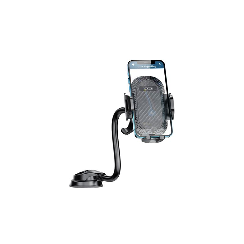 XO C85 Support Ventouse Voiture pour Smartphones de 4,7" à 7,2" - Rotation 360º - Multitude de Positions