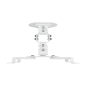 Support pivotant universel Aisens - Plafond inclinable pour projecteur - Jusqu'à 13,5 kg - Couleur blanche