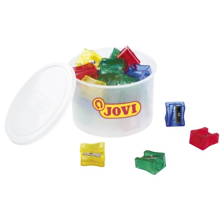✅ Jovi Jovicolor Pot de 25 Maxi Taille-Crayons - Idéal pour les Cires Jovicolor et Jovicolor Triwax - Convient en stock