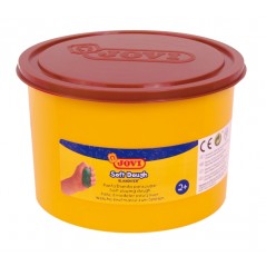 ✅ Jovi Soft Dough Blandiver Pot 460gr - Pâte à modeler marron - Douce et flexible - Facile à pétrir et à mo en stock