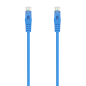 Cordon de raccordement pour câble réseau Aisens RJ45 LSZH CAT.6A 500 MHz UTP AWG24 - 3.0M - Couleur bleue
