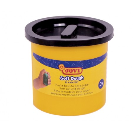 ✅ Jovi Soft Dough Blandiver Etui de 5 Pots 110gr - Noir - Souple et flexible - Facile à pétrir et à mouler - en stock