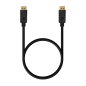 Aisens Câble DisplayPort V1.2 4K@60HZ - DP/M-DP/M - 1.5M - Couleur Noir
