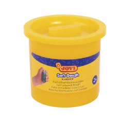 ✅ Jovi Soft Dough Blandiver Caisse de 5 Pots 110gr - Jaune. Doux - Flexible - Facile à pétrir - Idéal pour le en stock
