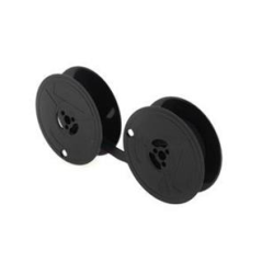 deux bobines plastique noires attachées