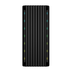 Aisens Boîtier Externe M.2 (NGFF) pour M.2 SATA/NVME SSD vers USB3.1 GEN2 - Couleur Noire
