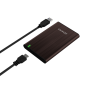 Boitier Externe Aisens 2.5 ? pour disques durs 9,5 mm SATA I, II et III vers USB 3.0/USB 3.1 GEN1 - Couleur marron Boitier Externe Aisens 2.5 ? pour disques durs 9,5 mm SATA I, II et III vers USB 3.0/USB 3.1 GEN1 - Couleur marron