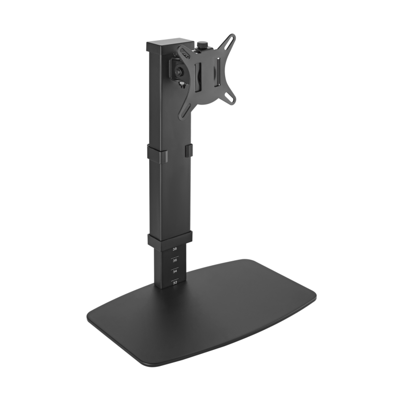 Support de table Aisens ECO pour écran 17"-32" - Réglable en hauteur, pivotant et inclinable - Poids max. 8kg - Vesa 100x100mm