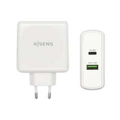 ✅ Aisens Chargeur pour Smartphone 48W 1x USB-C PD3.0 30W, 1x USB-A QC3.0 18W couleur en stock