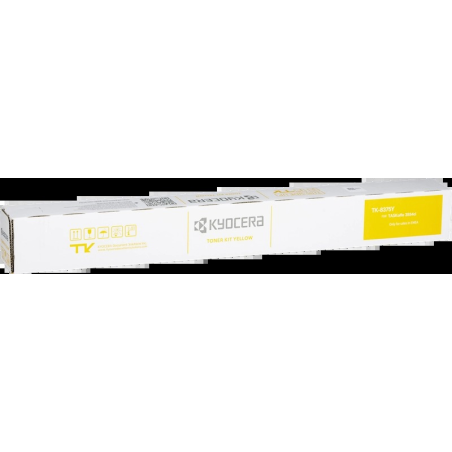 ✅ Kyocera TK8375 Cartouche de toner jaune d'origine - 1T02XDANL0/TK8375Y couleur jaune en stock