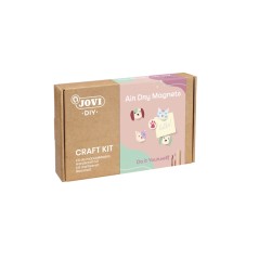 ✅ Jovi Kit de bricolage pour fabriquer des aimants avec de la pâte durcissante à l'air libre – Instructions en stock