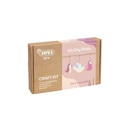 ✅ Jovi Kit de bricolage pour fabriquer des oiseaux – Pâte durcissante à l'air libre – 500 g – Rouleau en en stock