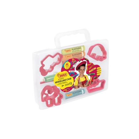 ✅ Coffret à Modeler Jovi Pack de 10 Tablettes de Pâte à Modeler 15 Gr + 6 Moules + 3 Modeleurs. 100% Végéta en stock