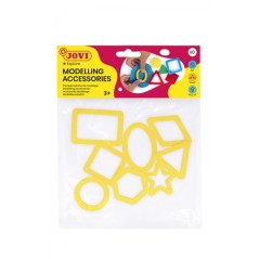 â Jovi Sac Ã suspendre avec 8 moules de dÃ©coupe de figures gÃ©omÃ©triques â Moules en plastique pour pÃ¢te Ã en stock