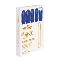 ✅ LOT de 5 Bâton de peinture pour le visage Jovi Twist - Hypoallergénique - À base d'eau - Application facile en stock