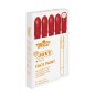 LOT de 5 Bâton de peinture pour le visage Jovi Twist - Hypoallergénique - À base d'eau - Facile à appliquer et à enlever