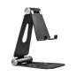 Aisens Support de Bureau Taille XL Réglable (2 Pivots) pour Mobile / Tablette - Couleur Noir