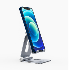 ✅ Aisens Support de Bureau Taille M Réglable (2 Pivots) pour Mobile / Tablette - Couleur Argent couleur en stock