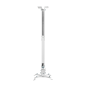 Aisens Support Plafond/Mur Universel Inclinable et Extensible pour Projecteur - Couleur Blanche