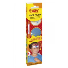 ✅ Jovi Adventure Coffret de 3 Flacons de Maquillage Crème 8 ml + Accessoires - Hypoallergénique - Application en stock