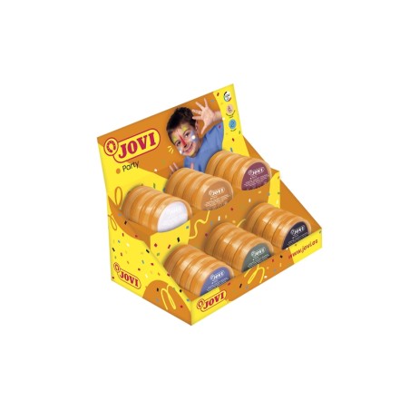 ✅ Jovi Présentoir de 24 x 8 ml Crème de Maquillage - Base Huileuse - Application Facile - Grande Capacité de en stock