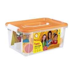 ✅ Jovi Malle de maquillage scolaire avec 12 flacons assortis de 8 ml + accessoires - Grand assortiment de couleu en stock