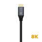 Aisens Câble HDMI V2.1 Ultra Haut Débit 8K@60Hz 48Gbps - A/MA/M - 1.5m - Couleur Noir