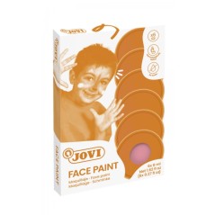 ✅ Jovi Coffret de 6 Pots de Maquillage Crème - Hypoallergénique - Base Huileuse - Application Facile - Excelle en stock