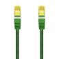 Cordon de raccordement pour câble réseau Aisens RJ45 LSZH Cat.7 600 MHz S/FTP PIMF AWG26 - 2.0M - Couleur verte