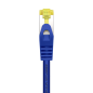 Cordon de raccordement pour câble réseau Aisens RJ45 LSZH Cat.7 600 MHz S/FTP PIMF AWG26 - 2.0M - Couleur bleue