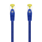Cordon de raccordement pour câble réseau Aisens RJ45 LSZH Cat.7 600 MHz S/FTP PIMF AWG26 - 0,5 M - Couleur bleue