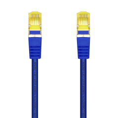 Cordon de raccordement pour câble réseau Aisens RJ45 LSZH Cat.7 600 MHz S/FTP PIMF AWG26 - 0,5 M - Couleur bleue