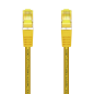 Cordon de raccordement pour câble réseau Aisens RJ45 LSZH Cat.7 600 MHz S/FTP PIMF AWG26 - 2.0M - Couleur jaune