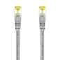 Cordon de raccordement pour câble réseau Aisens RJ45 LSZH Cat.7 600 Mhz S/FTP PIMF AWG26 - 0,5 M - Couleur grise