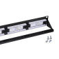 Aisens Patch Panel 24 Ports RJ45 Cat.6 UTP - 19" 1U Dual IDC avec gestion des câbles - Couleur noire Aisens Patch Panel 24 Ports RJ45 Cat.6 UTP - 19" 1U Dual IDC avec gestion des câbles - Couleur noire