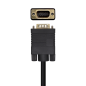 Câble convertisseur Aisens Displayport vers VGA - DP/M-VGA/M - 3,0 m - Couleur noire