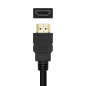 Câble convertisseur Aisens Displayport vers HDMI - DP/M-HDMI/M - 1,0 m - Couleur noire