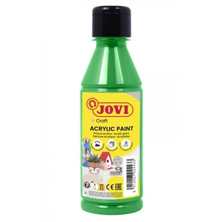 ✅ Jovi Jovidecor Peinture Acrylique Acrylique - Finition Satinée - Haut Pouvoir Couvrant - Application Facile - en stock