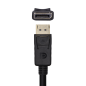 Aisens Câble Displayport V1.2 4K@60Hz - DP/M-DP/M - 1.0m - Couleur Noir