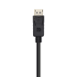 Aisens Câble Displayport V1.2 4K@60Hz - DP/M-DP/M - 10m - Couleur Noir