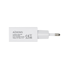Aisens Chargeur USB 10W - 5V/2A - Couleur Blanche