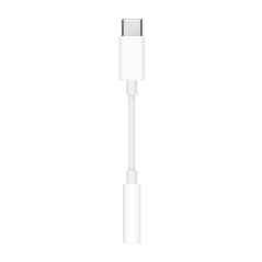 Aisens USB-C vers Apple Style Audio Converter - USB-C/M-JACK 3.5/H - 15cm - Couleur Blanche