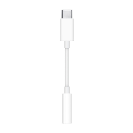 Aisens USB-C vers Apple Style Audio Converter - USB-C/M-JACK 3.5/H - 15cm - Couleur Blanche